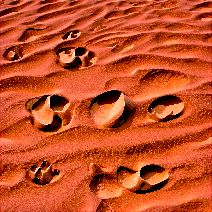 Desert Footprints Png 05252024