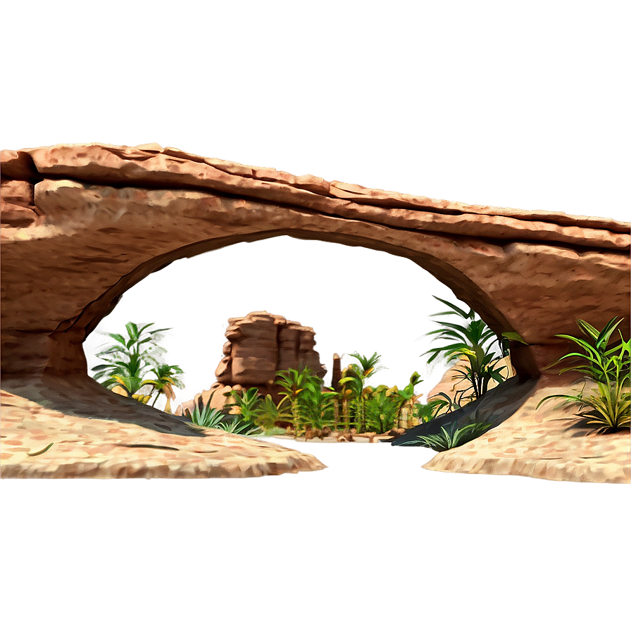 Desert Sandstone Arch Png 71