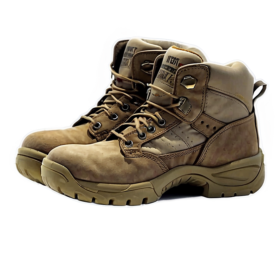 Desert Storm Combat Boots Png Ise