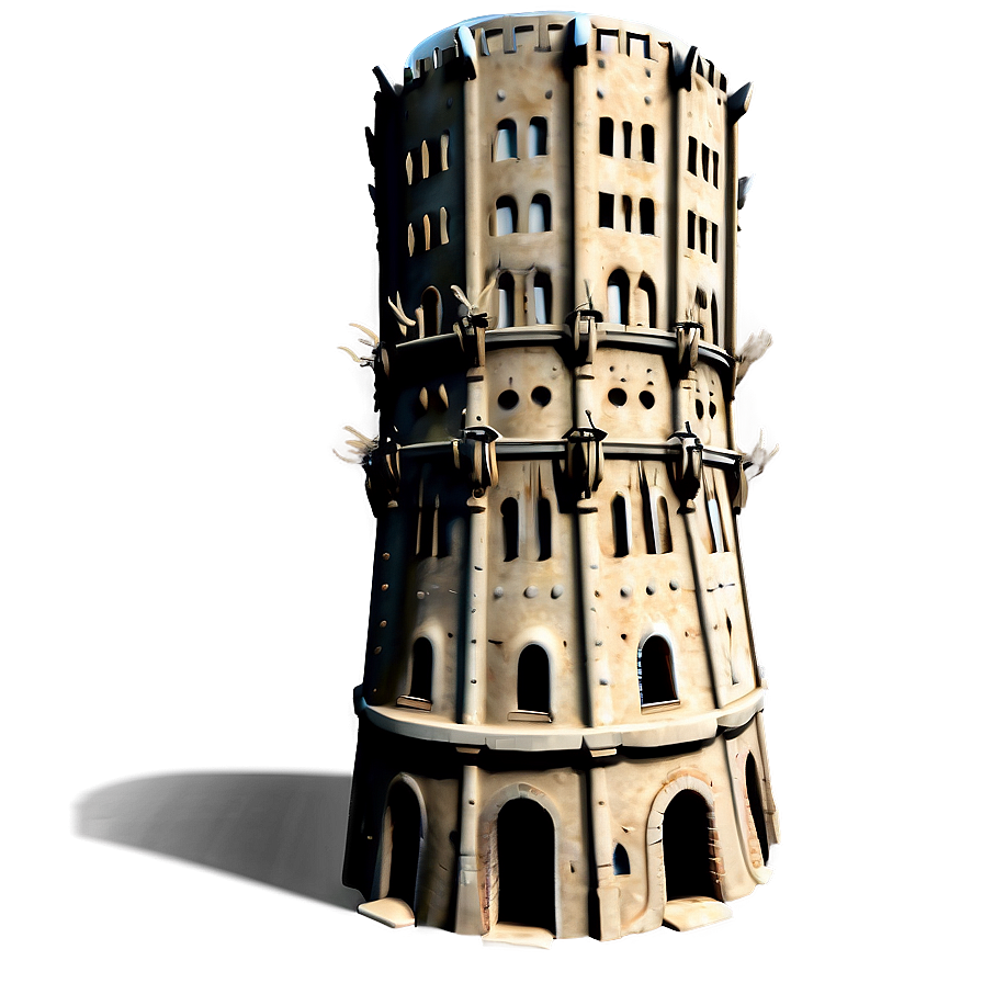 Desert Tower Png 3