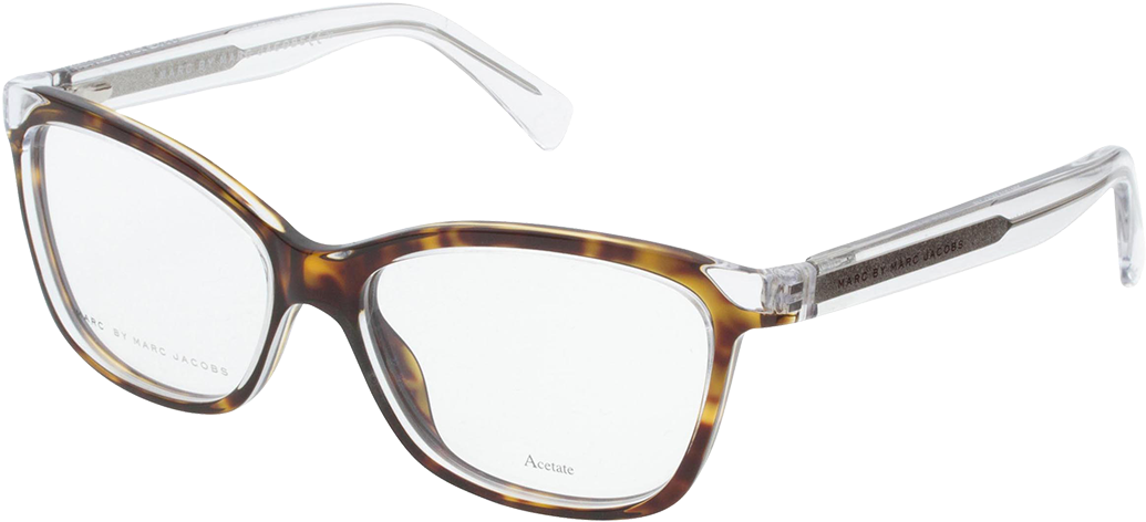 Designer Acetate Eyeglasses Transparent