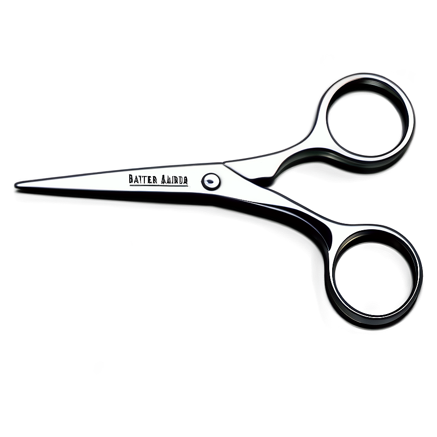 Designer Barber Scissors Png 06132024