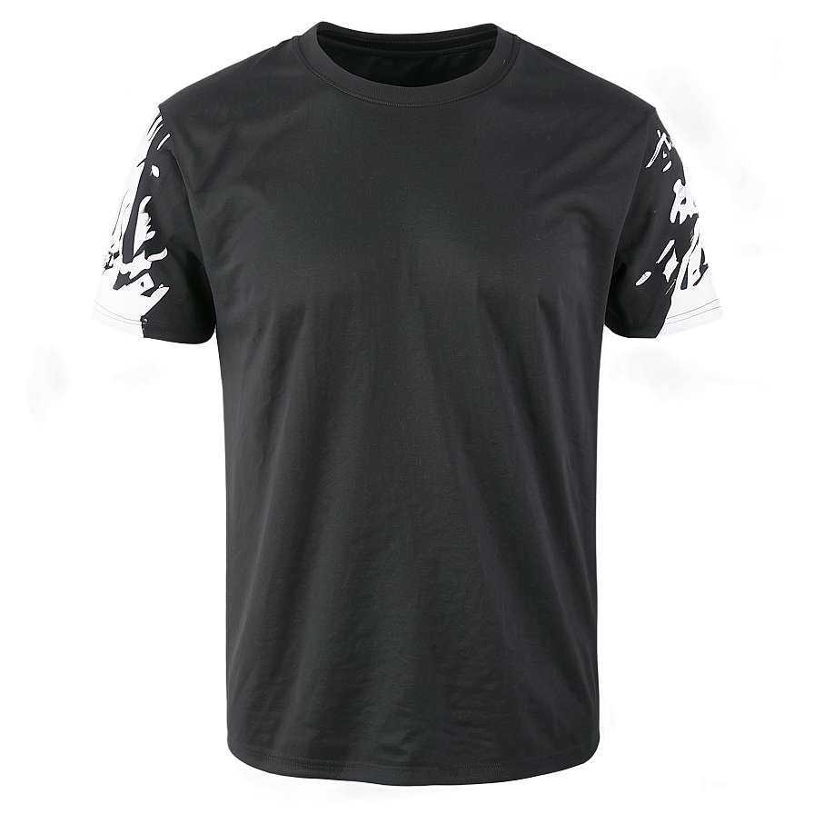 Designer Black T Shirt Png Vya