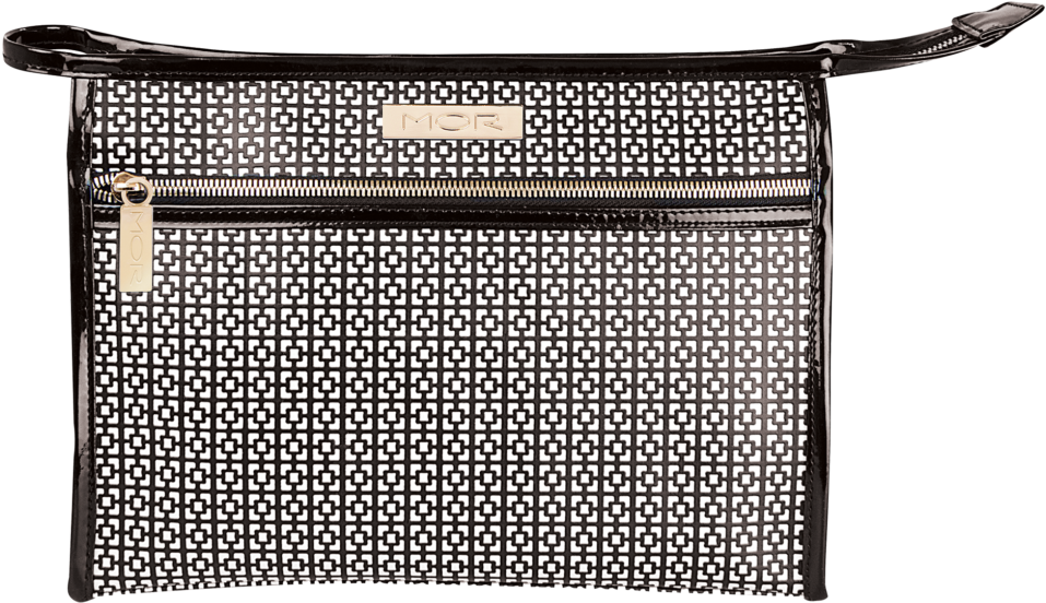 Designer Black White Pattern Clutch Bag