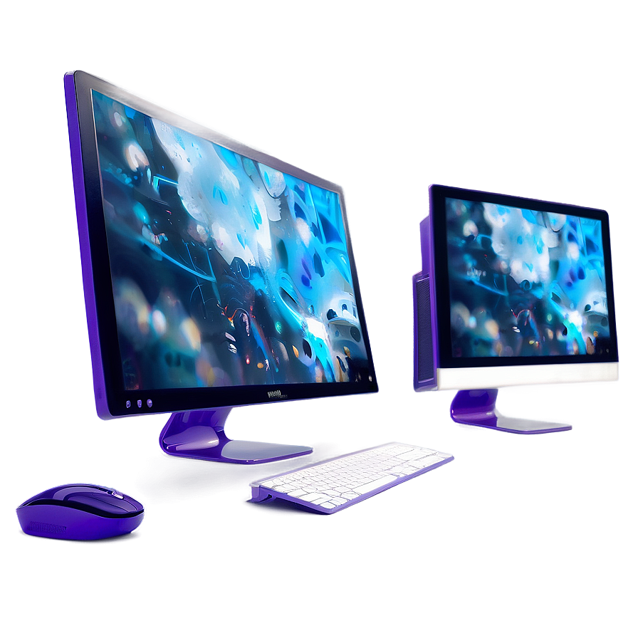 Designer's Computer Mockup Png Eag29