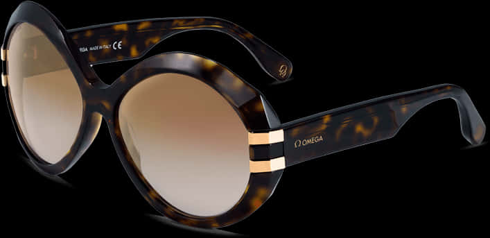 Designer Tortoiseshell Sunglasses