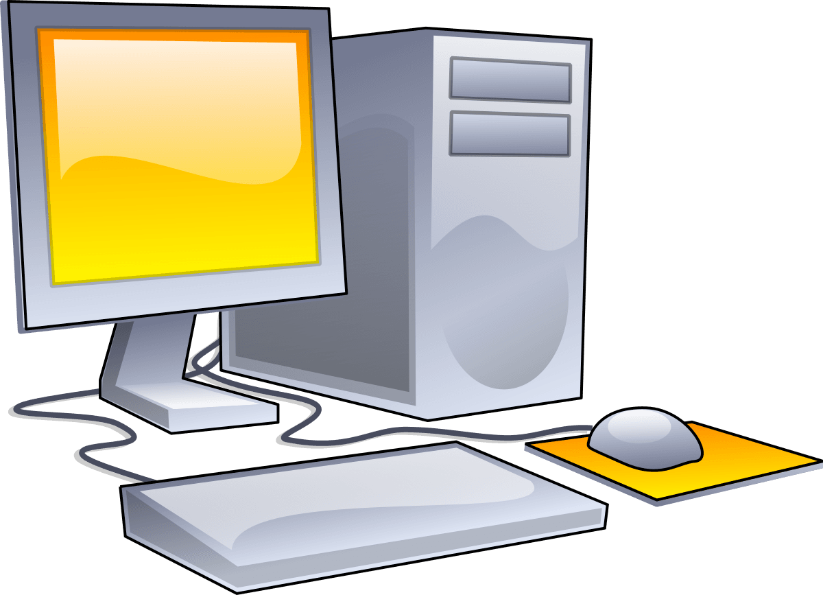 Desktop Computer Clipart