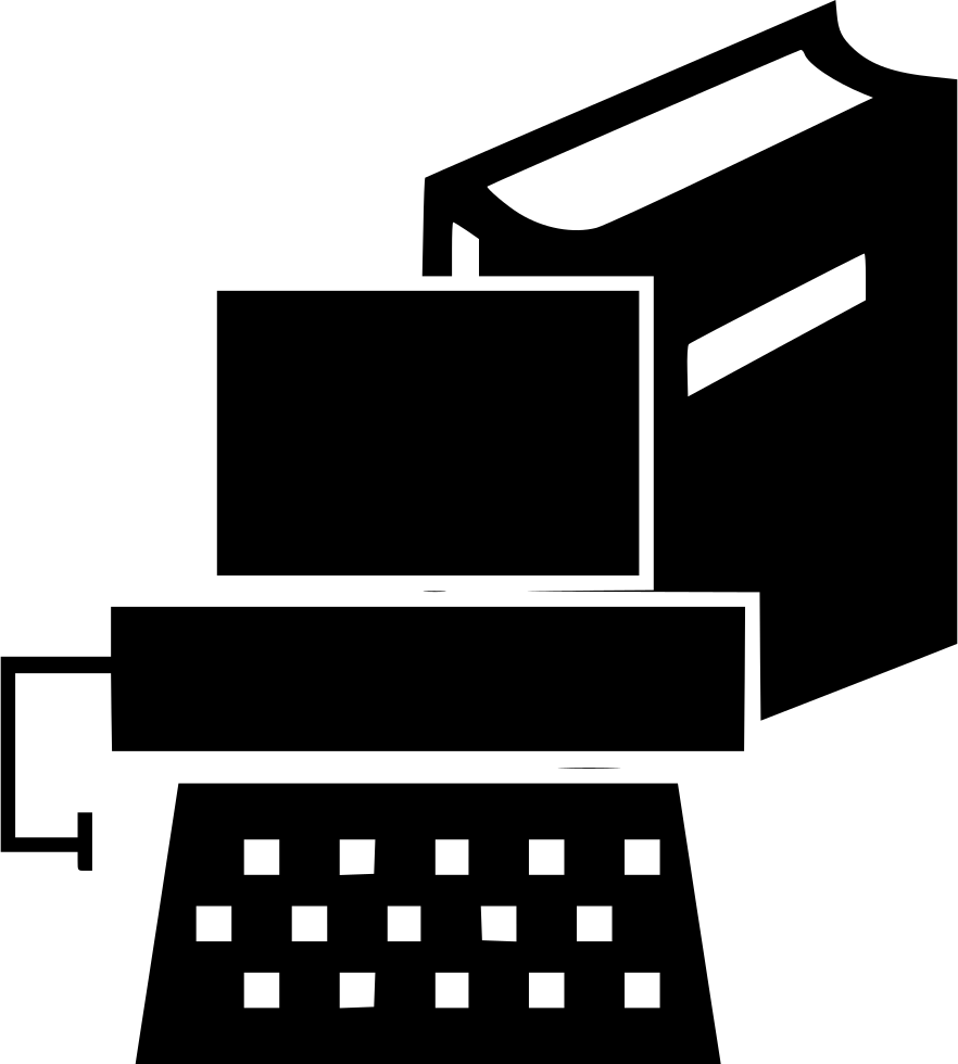 Desktop Computer Vector Illustration