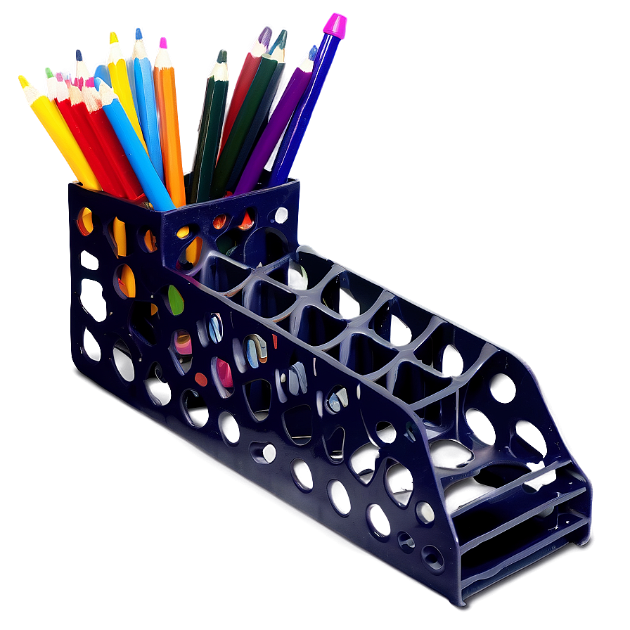 Desktop Organizer Pencil Holder Png Ero16