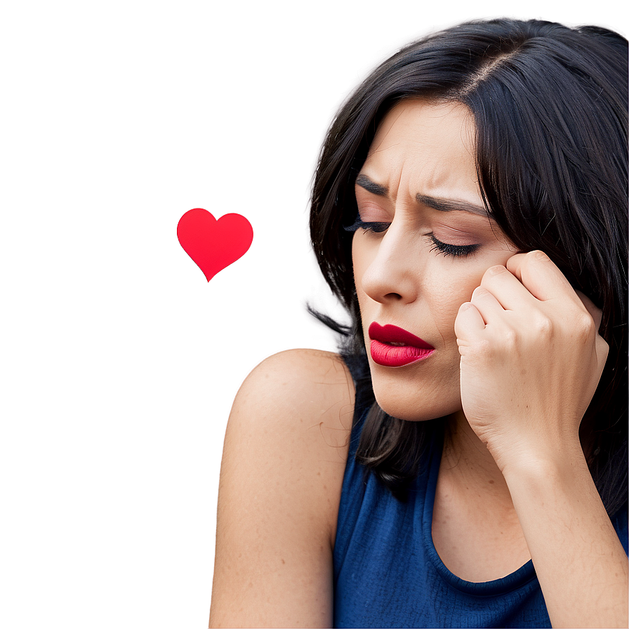 Despair Broken Heart Emoji Png 11