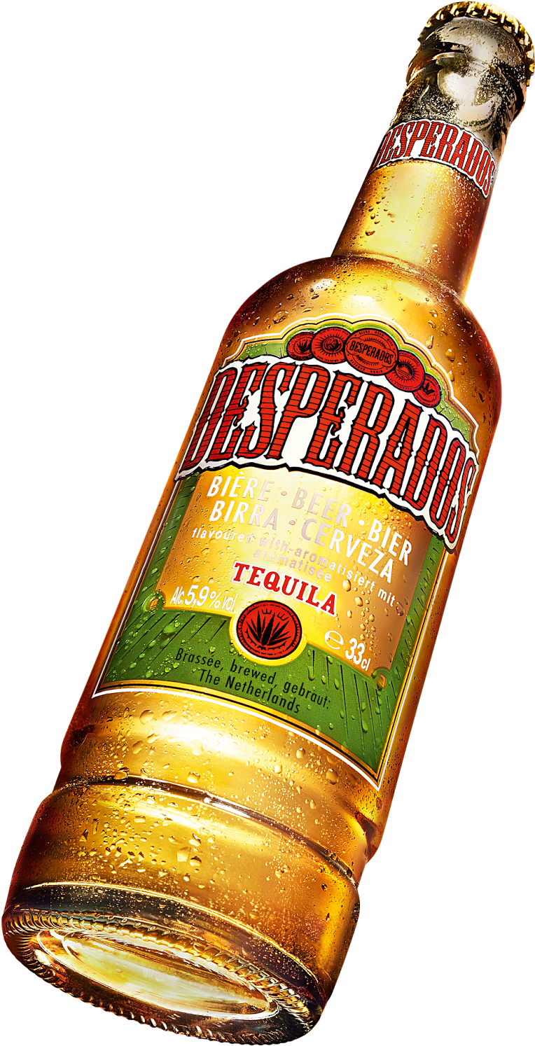 Desperados Tequila Flavored Beer Bottle