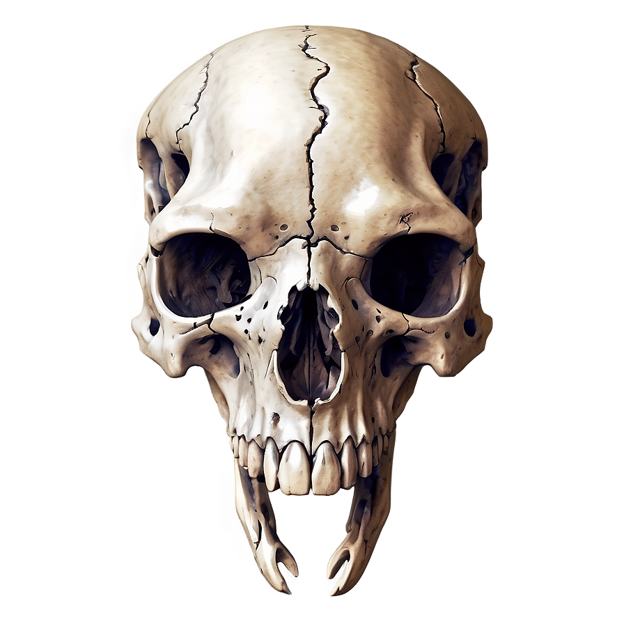 Detailed Animal Skull Drawing Png Kyq28