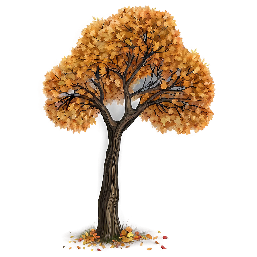 Detailed Autumn Tree Png 70