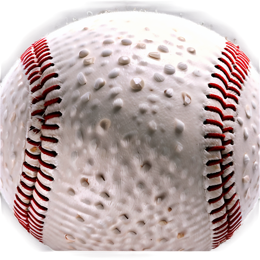 Detailed Baseball Stitching Png 38