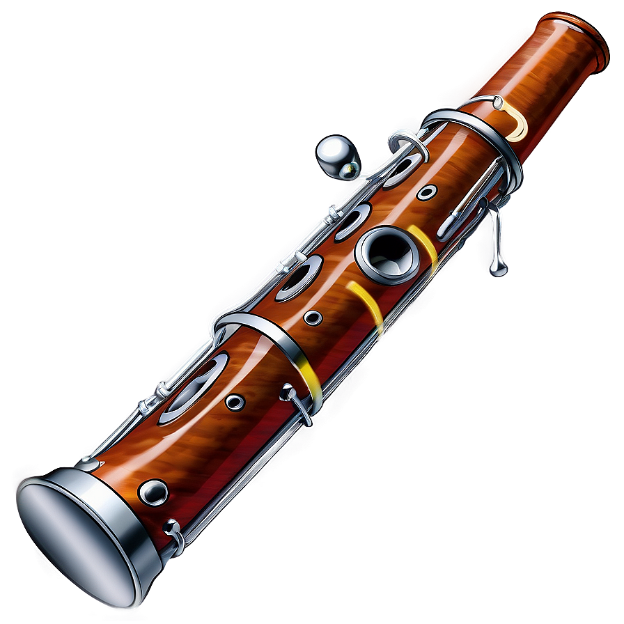 Detailed Bassoon Sketch Png Xjw92