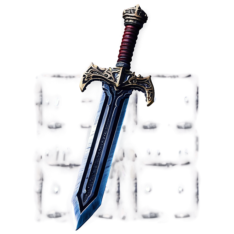 Detailed Buster Sword Graphic Png 06202024