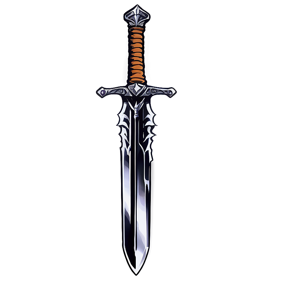 Detailed Buster Sword Graphic Png Osp11