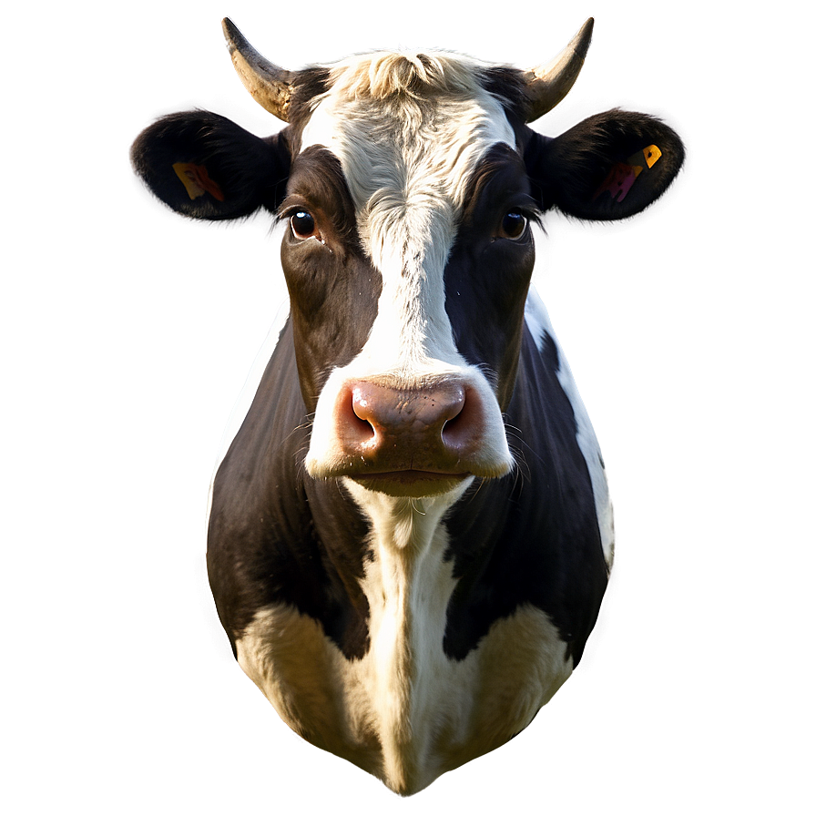 Detailed Cow Face Png Lnx17