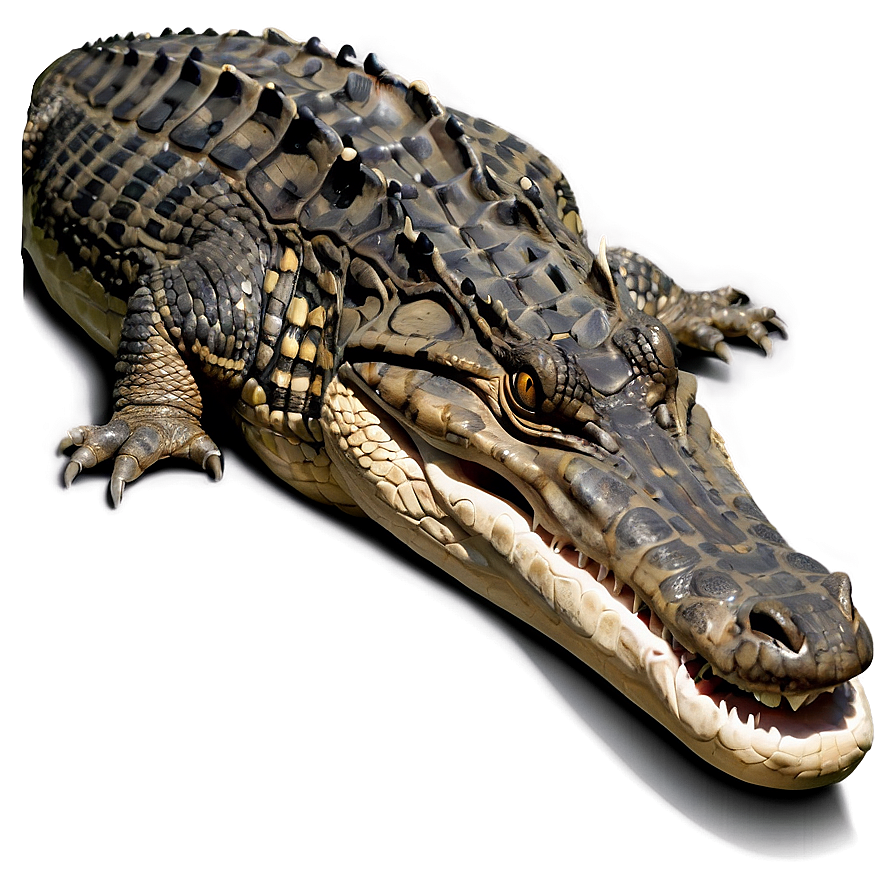 Detailed Crocodile Drawing Png 06112024