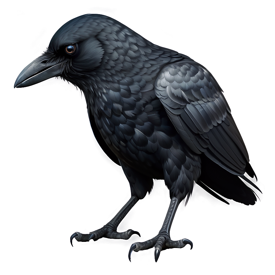 Detailed Crow Png 05232024