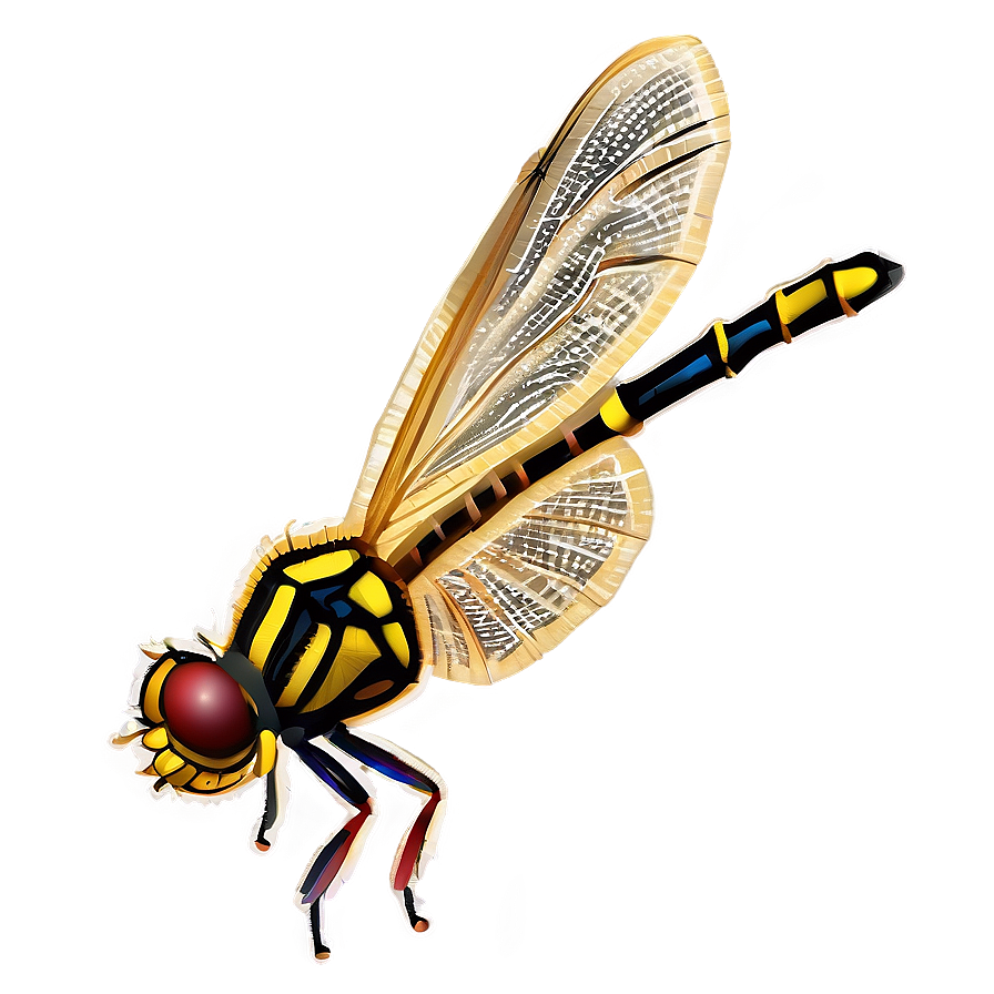 Detailed Dragonfly Png 33