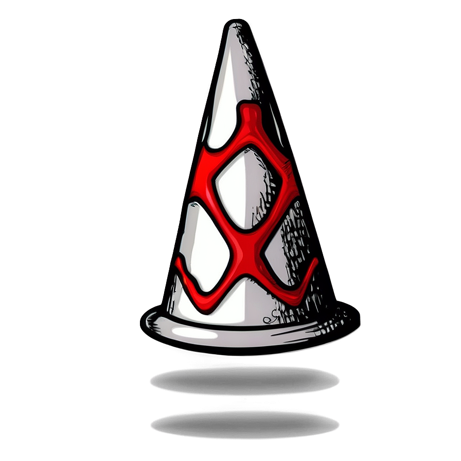 Detailed Dunce Cap Outline Png 96