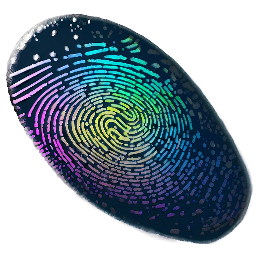 Detailed Fingerprint Design Png 16