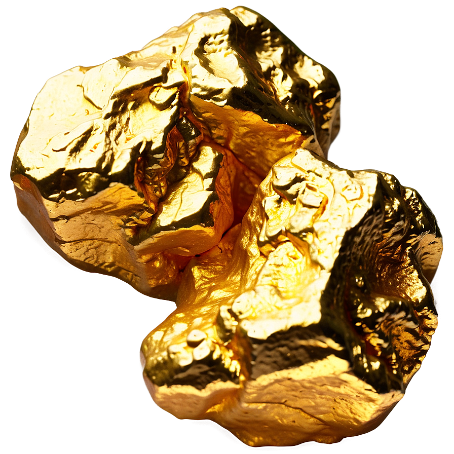 Detailed Gold Nugget Png 77