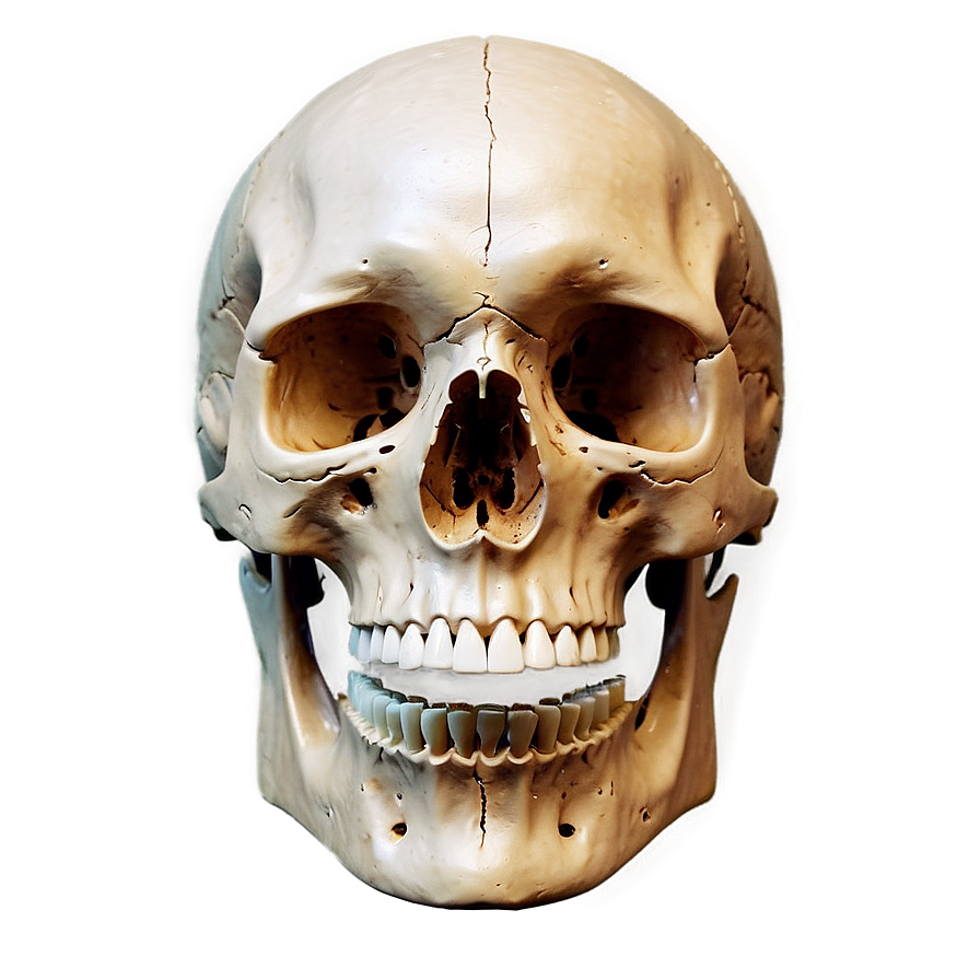 Detailed Human Skull Anatomy Png 06202024