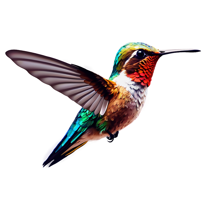 Detailed Hummingbird Png 05212024