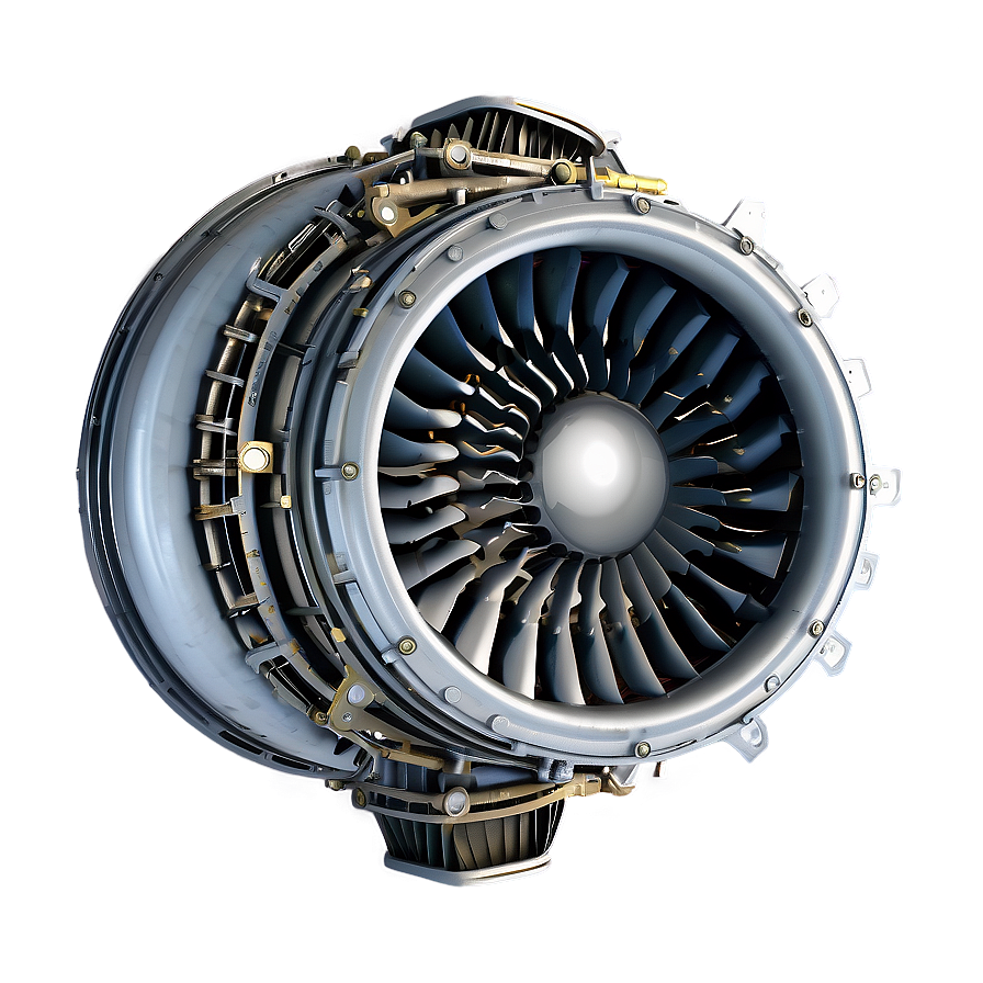 Detailed Jet Engine Parts Png Bij