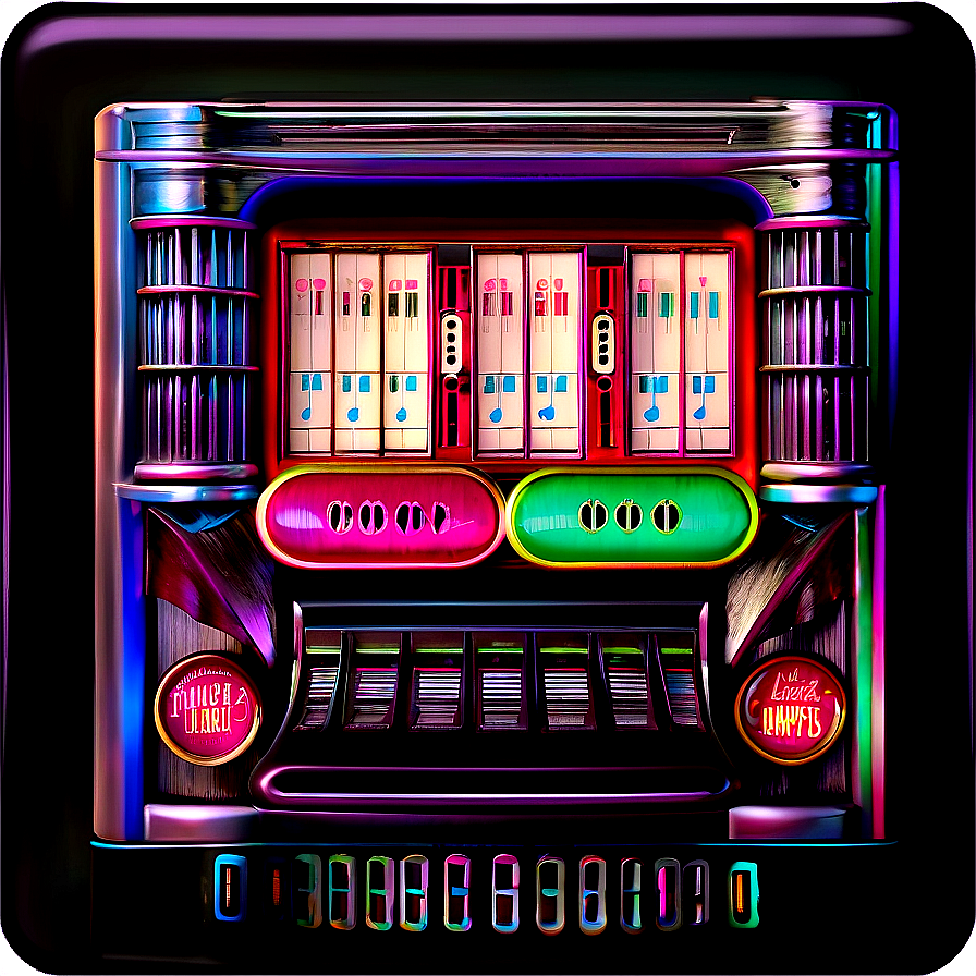 Detailed Jukebox Buttons Png 06112024