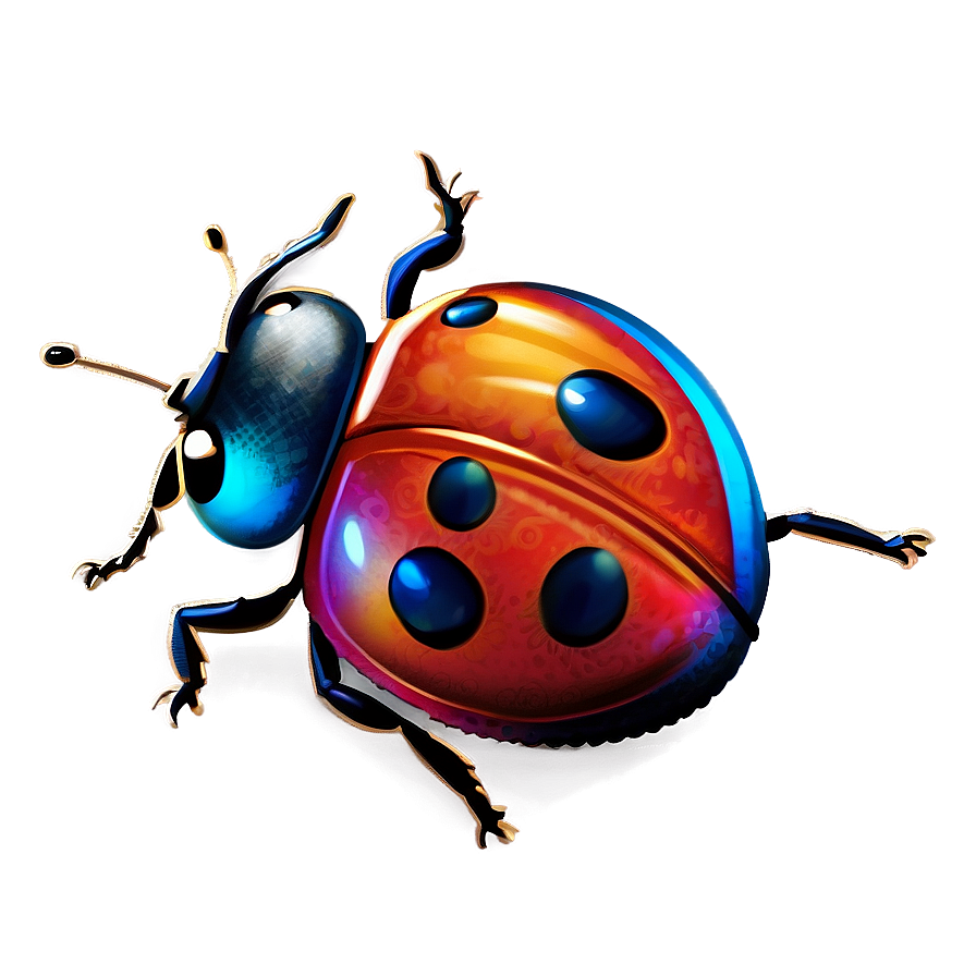 Detailed Ladybug Sketch Png Rwy