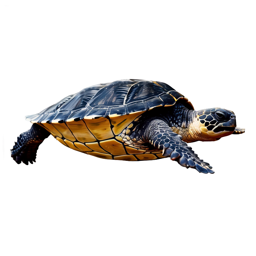 Detailed Leatherback Turtle Drawing Png Vdj30