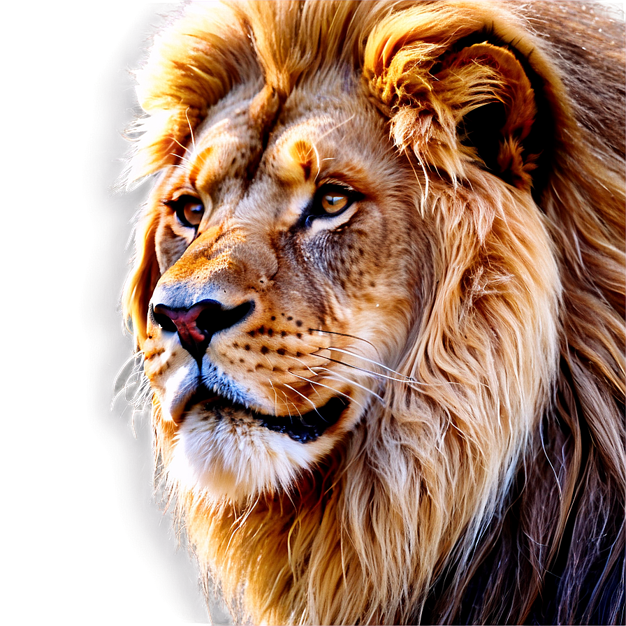 Detailed Lion Mane Png 87