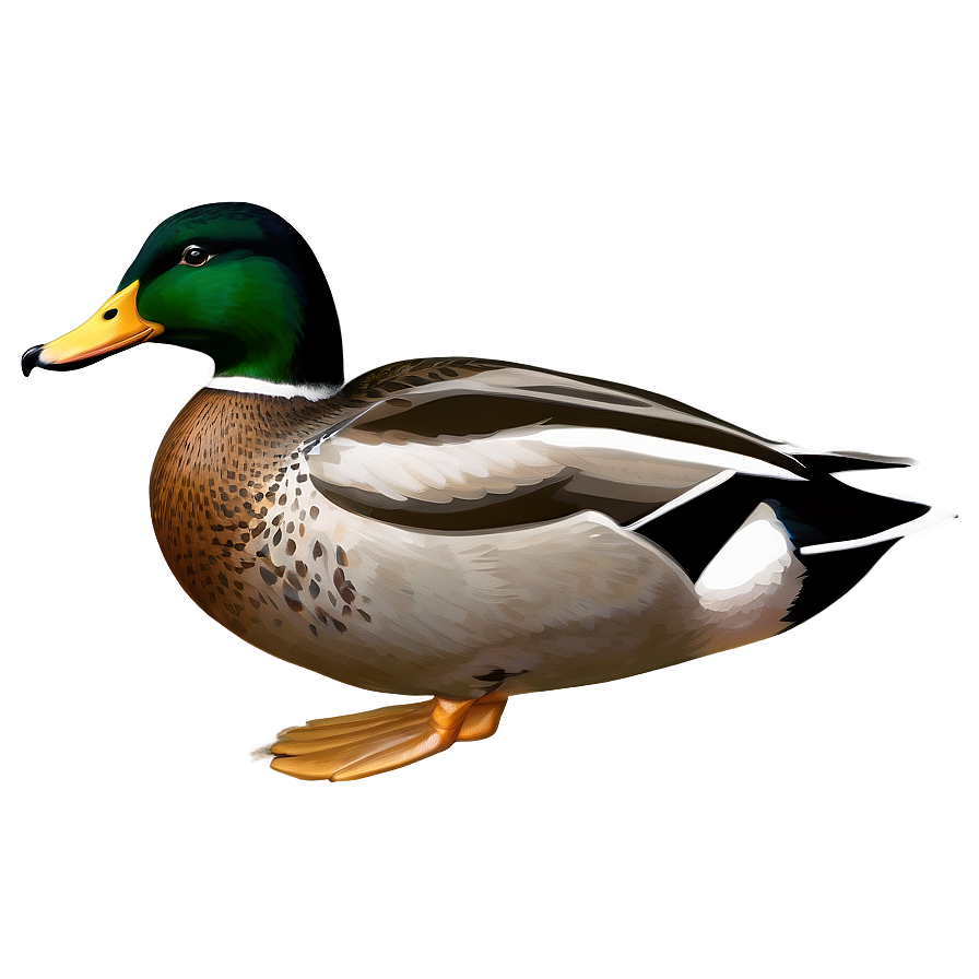 Detailed Mallard Duck Png Uno3