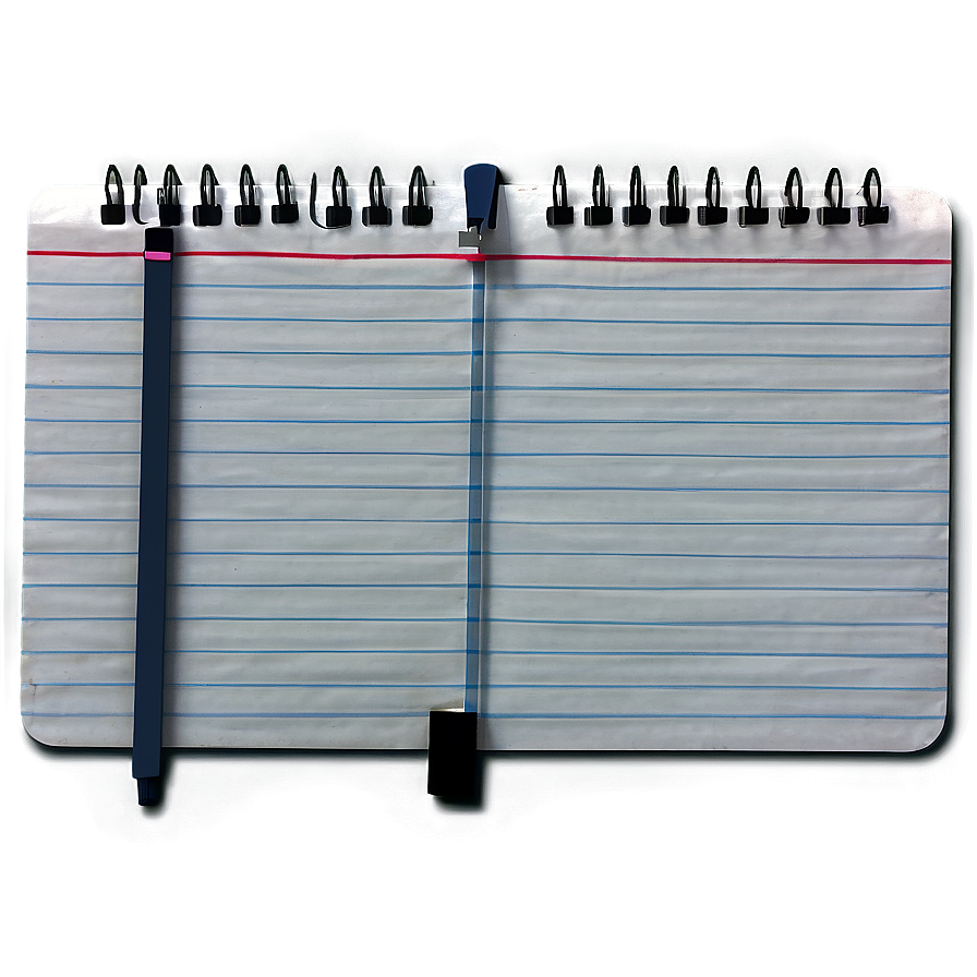 Detailed Notebook Paper Png Guh