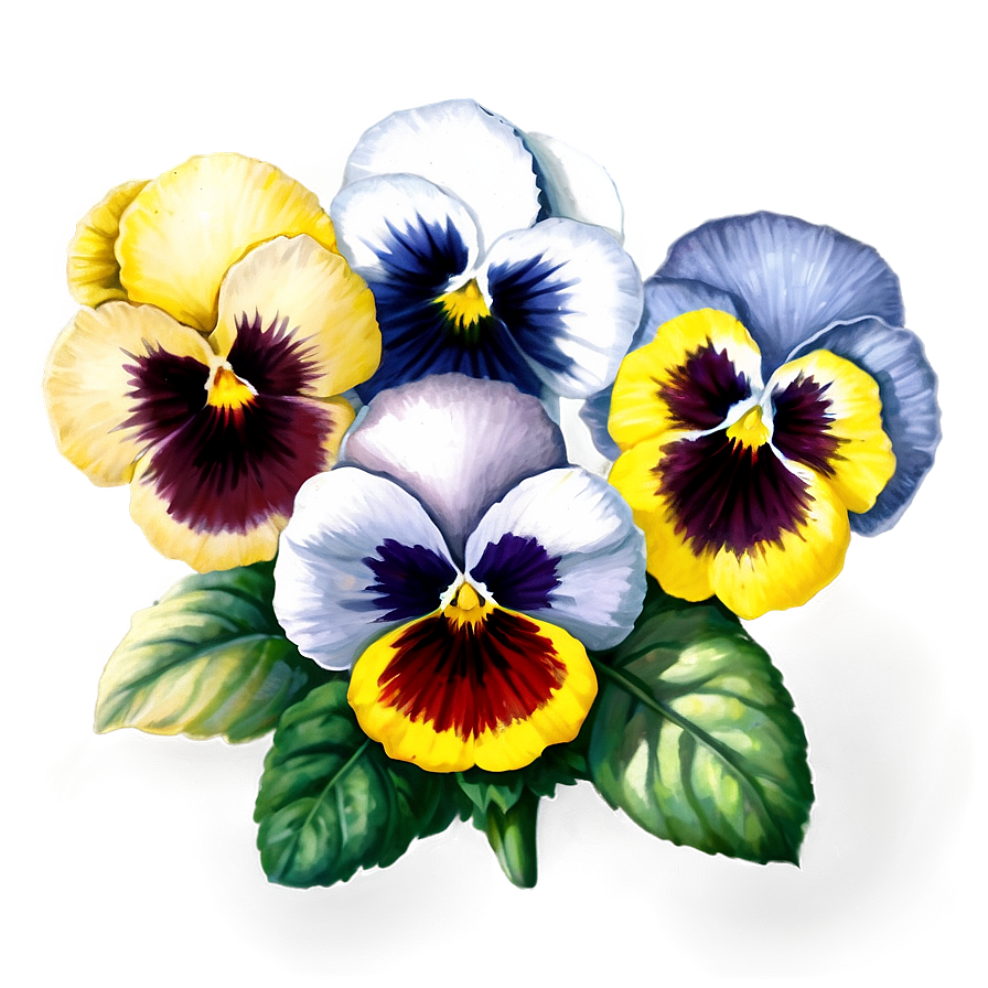 Detailed Pansy Png Rld