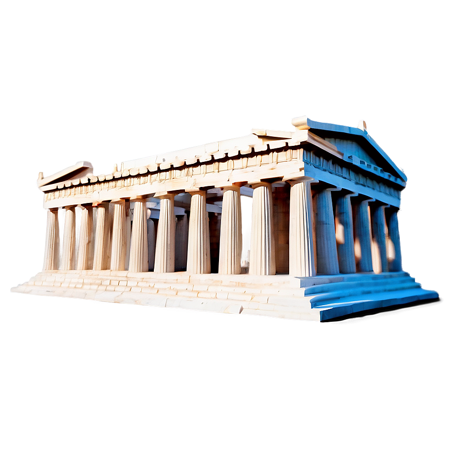 Detailed Parthenon Drawing Png Djj