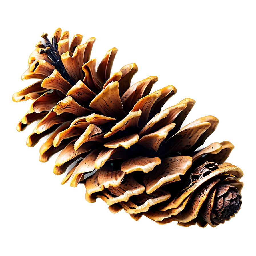 Detailed Pine Cone Png 06202024