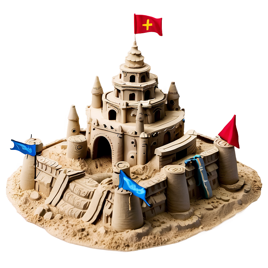 Detailed Sandcastle Png Dme25