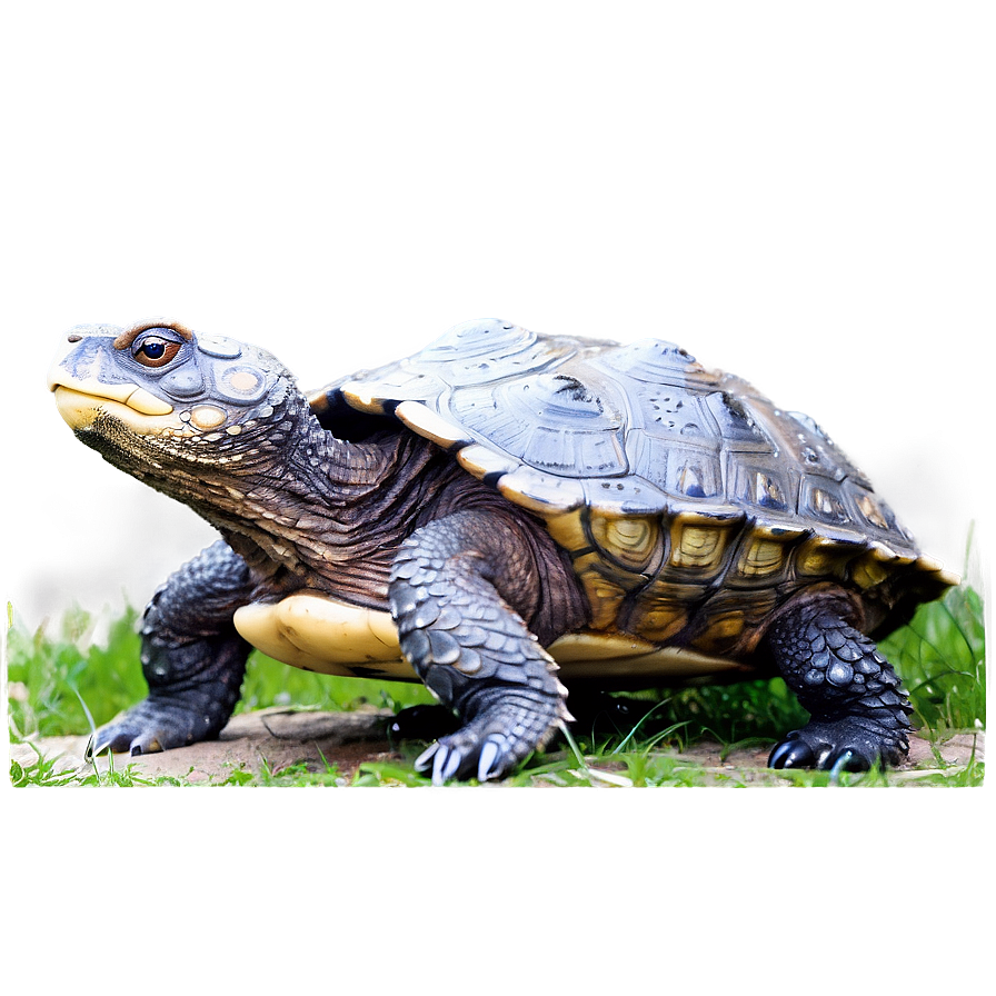 Detailed Snapping Turtle Artwork Png 80