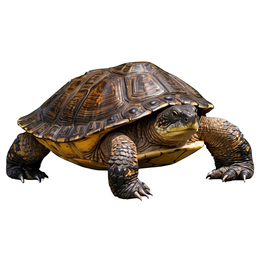 Detailed Snapping Turtle Artwork Png Xmn