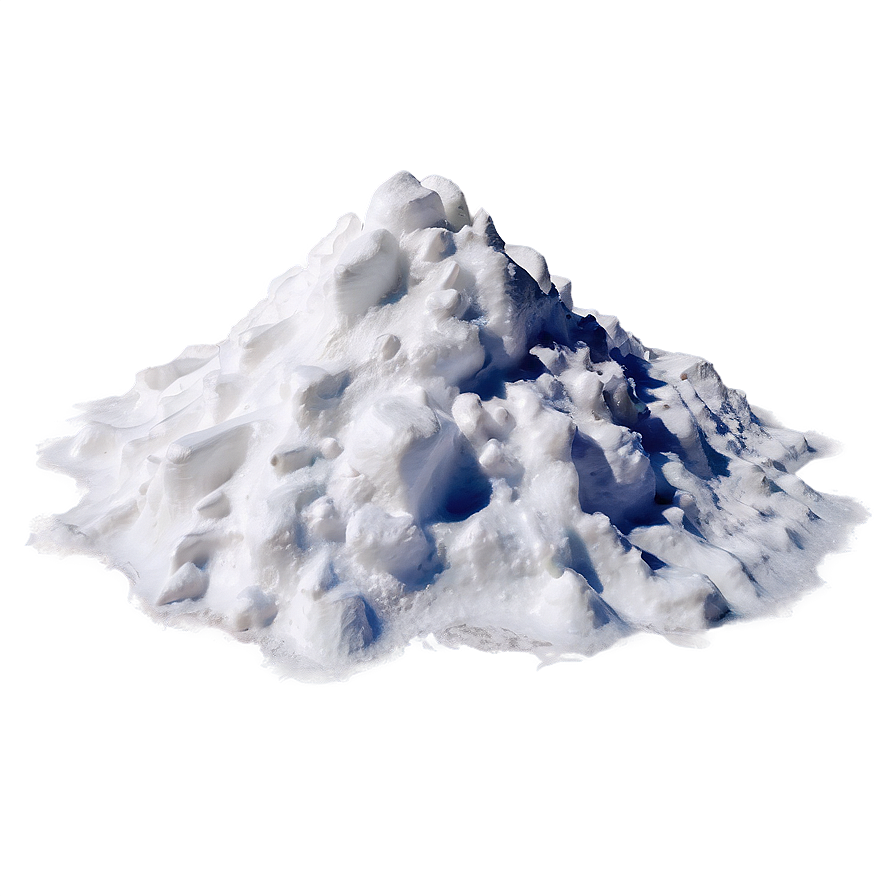 Detailed Snow Pile Png 06212024