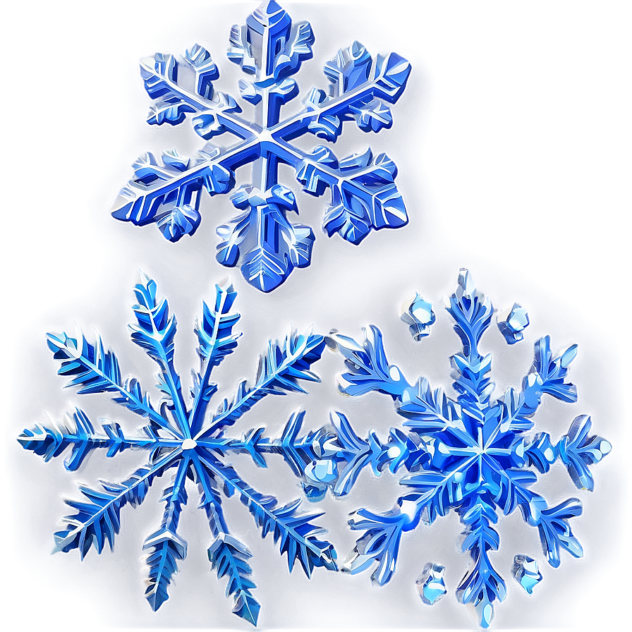 Detailed Snowflake Art Png 70