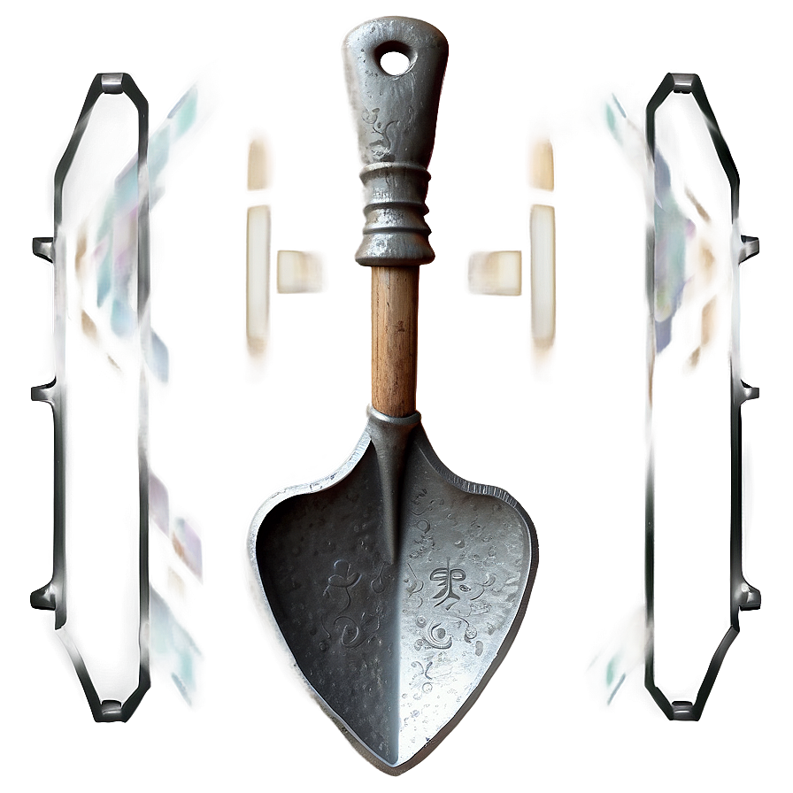 Detailed Spade Illustration Png Xhm14