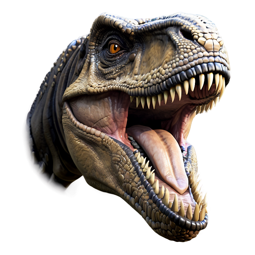 Detailed T Rex Head Drawing Png 06292024