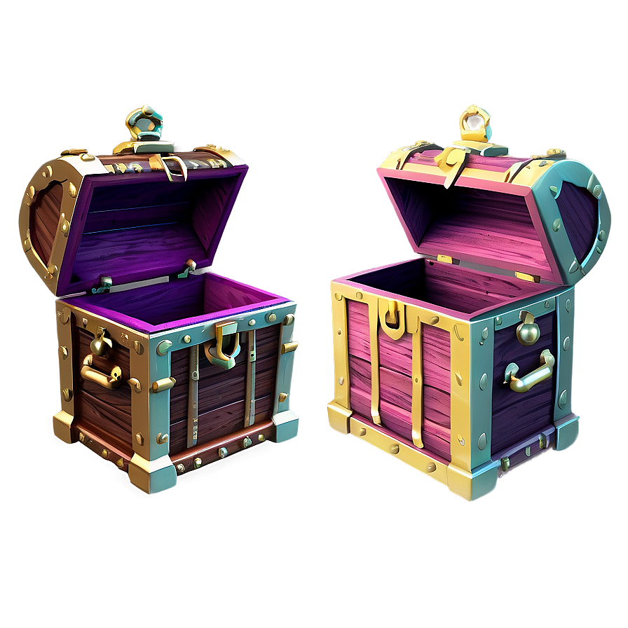 Detailed Treasure Chest Png Ykt