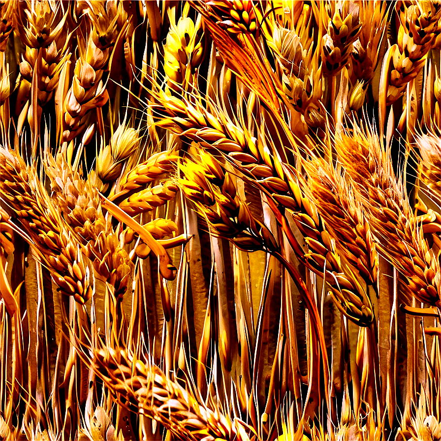 Detailed Wheat Field Texture Png 06252024