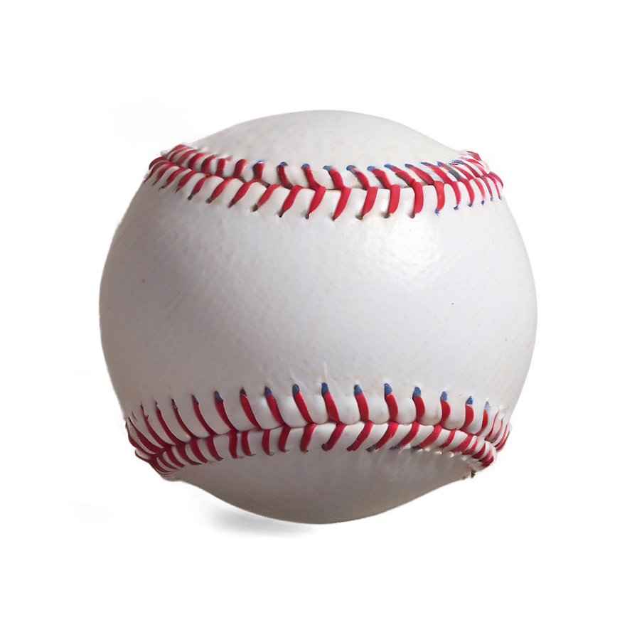 Detailed White Baseball Seams Png 06282024